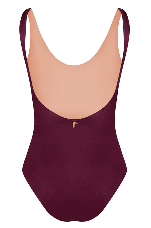 Olympic One Piece / Purple - Blush Pink